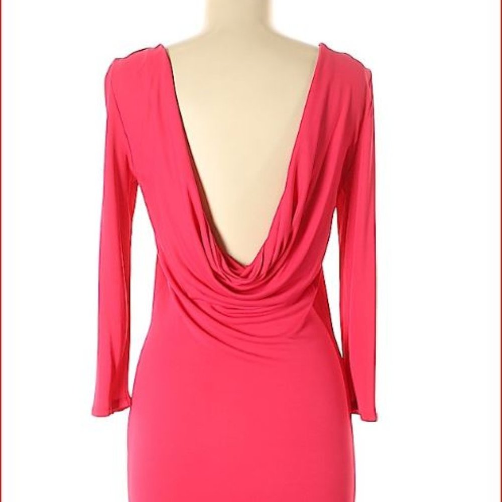 Emilio Pucci Sexy Slinky Coral Color Dress, size 8